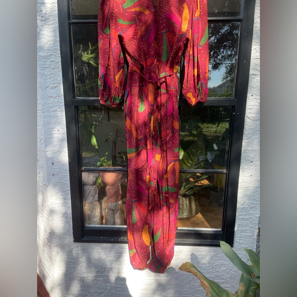 FARM Rio Multicolor Abstract Jumpsuit - Picture 6 of 9